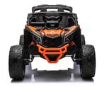 CAN-AM 24Volt Oranje 1 zits buggy, 4WD, leder, Mp4 TV, Ophalen of Verzenden, Nieuw