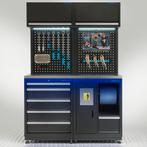 Datona Werkplaatsinrichting PREMIUM met RVS werkblad 135 cm, Doe-het-zelf en Verbouw, Werkbanken, Ophalen of Verzenden, Nieuw