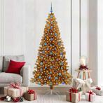 vidaXL Kerstboom met 300 LED met standaard Goud 210 cm PET, Diversen, Kerst, Verzenden, Nieuw