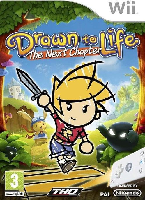 Drawn to Life the Next Chapter (Wii Games) (Nintendo Wii), Spelcomputers en Games, Games | Nintendo Wii, Zo goed als nieuw, Ophalen of Verzenden