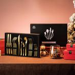 Bestekset 12 persoons - Bestek set - 48-delig - Goud - Vanca, Huis en Inrichting, Verzenden, Zo goed als nieuw