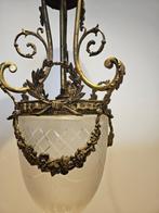 Hangende plafondlamp - Verguld brons - Tijdloze antieke