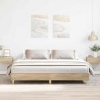 vidaXL Bedframe zonder matras hout sonoma eikenkleurig, Bruin, Verzenden, 200 cm, 160 cm