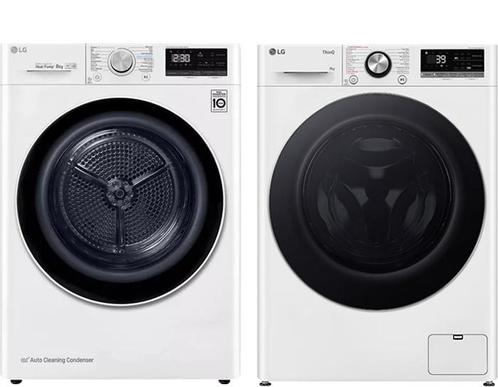 LG Wasmachine + LG Droger, Witgoed en Apparatuur, Wasmachines