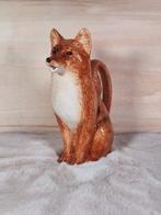 Kan - Keramiek - Met de hand geschilderde vos kan, Antiek en Kunst