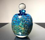 Maxence Parot - Vaas - Uniek flesje met opaline en goud. -