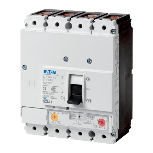Eaton Installatieautomaat NZM1 4P 25A 50KA IEC - 281247, Doe-het-zelf en Verbouw, Elektra en Kabels, Overige typen, Nieuw, Verzenden