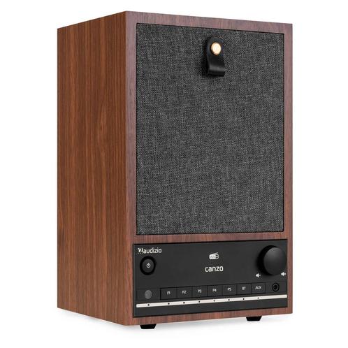 Retourdeal - Audizio Canzo Internetradio - WiFi radio boeken, Audio, Tv en Foto, Radio's, Zo goed als nieuw, Verzenden