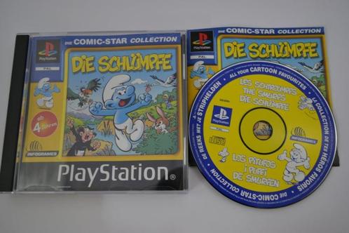 Die Schlümpfe / Smurfs - Comic Star Collection (PS1 PAL), Spelcomputers en Games, Games | Sony PlayStation 1, 1 speler, Zo goed als nieuw