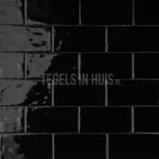 Wandtegel cottage 7,5x15 glans zwart handvormlook met rechte, Doe-het-zelf en Verbouw, Tegels, Nieuw, Ophalen of Verzenden, 10 m² of meer