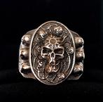 Zegelring - Schild - Schedels - Memento Mori - Zetel van de