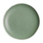 Bord Chia porselein groen | Per 6 stuks | Ø20,5cm, Verzenden, Nieuw in verpakking