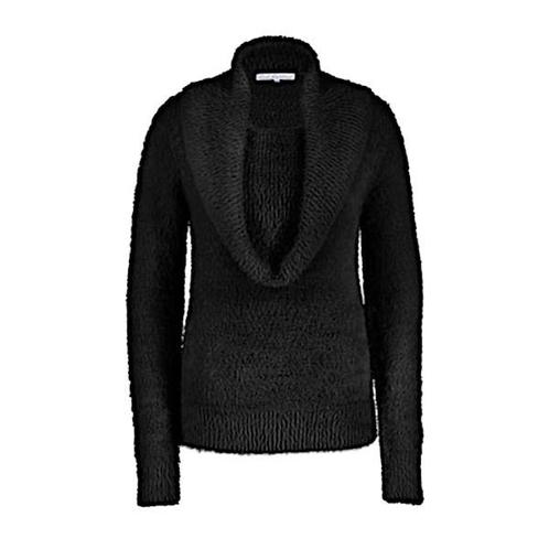 -30% Red Button  Red Button Trui srb4407 ofelia fluffy black, Kleding | Dames, Truien en Vesten, Zwart, Nieuw, Verzenden
