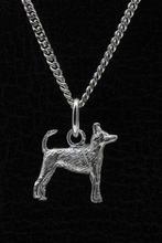 Zilveren Podenco portugues ketting hanger - klein, Verzenden, Nieuw