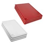 GGM Gastro | Snijplankenset met sapgroef - 250x400mm - HACCP, Verzenden, Nieuw