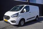 Ford Transit Custom 2.0 TDCI 130PK EURO 6, Stof, Gebruikt, Zwart, Wit
