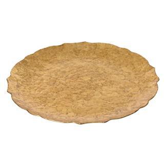 Decoratiebord | Decoris |  33 cm (Metaallook, Goud), Diversen, Kerst, Nieuw, Verzenden
