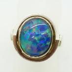 Zonder minimumprijs - Ring Zilver - Opaal, Nieuw