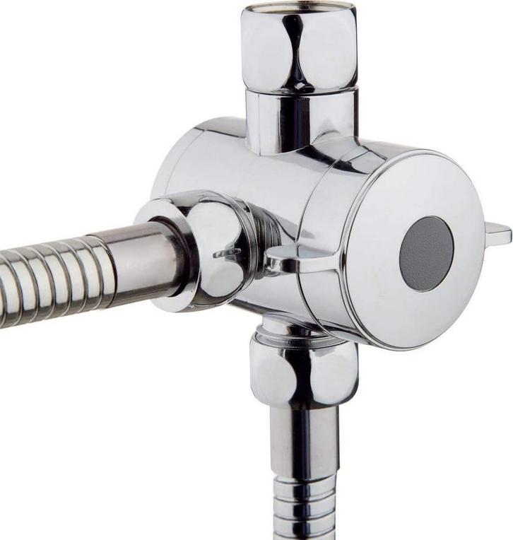 Tiger Omstelkraan Chroom, Huis en Inrichting, Badkamer | Badtextiel en Accessoires, Zo goed als nieuw, Ophalen of Verzenden