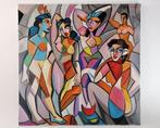Elena Khmeleva - Les demoiselles dAvignon. Large. Œuvre