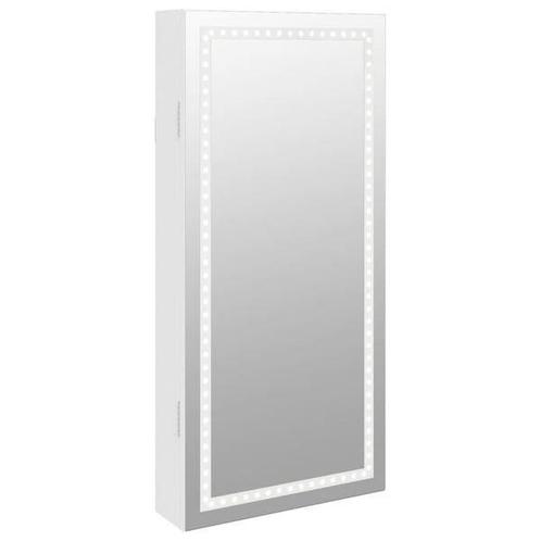 Sieradenkast met Spiegel Wit - Tweedekansje! OP=OP, Huis en Inrichting, Overige Huis en Inrichting, Nieuw, Ophalen of Verzenden