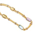 Halsketting - 18 karaat Geel goud - 28.50ct. tw. Topaas -, Nieuw