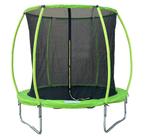 Trampoline 305 cm rond - met veiligheidsnet – groen/zwart, Ophalen of Verzenden, Nieuw