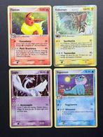 Pokémon - 4 Card - Flareon, Kabutops, Vaporeon, Lugia Holo -, Nieuw