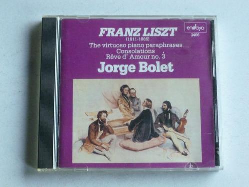 Franz Liszt - The virtuoso piano paraphrases / Jorge Bolet, Cd's en Dvd's, Cd's | Klassiek, Verzenden