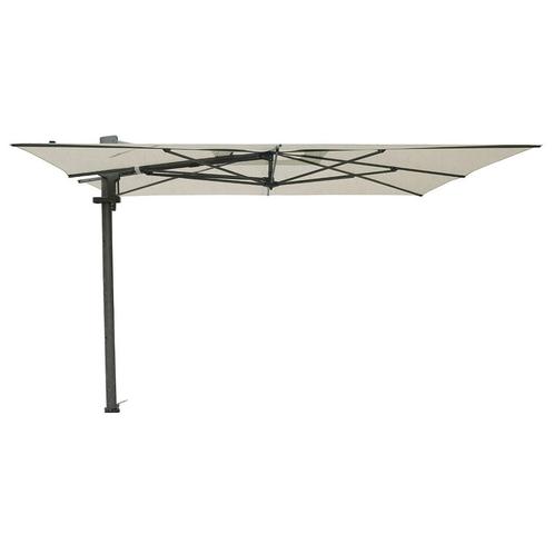Madison Braga zweefparasol 355x300 cm - mellow silver olefin, Tuin en Terras, Partytenten, Verzenden