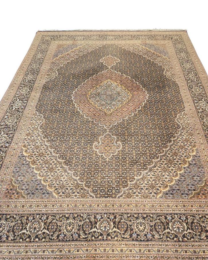 Groot Perzisch tapijt Tabriz Mahi 300x200 wollen vloerkleed, Huis en Inrichting, Stoffering | Tapijten en Kleden, 200 cm of meer