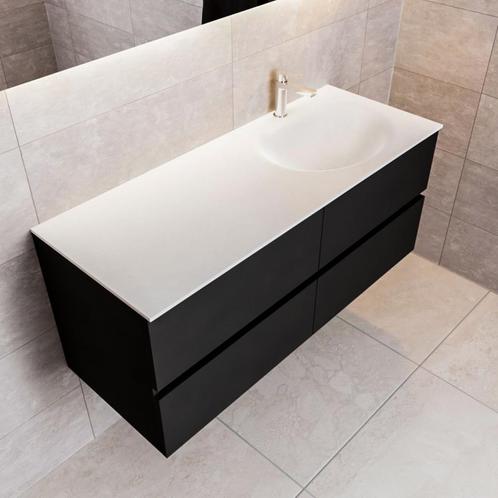 Badkamermeubel Solid Surface BWS Stockholm 120x45 cm Mat, Doe-het-zelf en Verbouw, Sanitair, Bad, Nieuw, Ophalen of Verzenden
