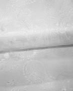 Luxe Jacquard Voering Wit, Nieuw, Wit