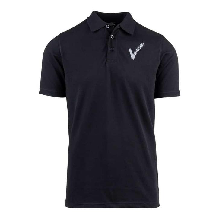 Beveiliging polo zwart met borstlogo - Fostex Garments -, Caravans en Kamperen, Kampeeraccessoires, Nieuw, Verzenden