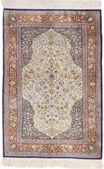 Signed Semi-Antique Silk Hereke Carpet with ~1 Mio. Knots/m², Nieuw
