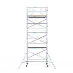 Euroscaffold Rolsteiger Basic 135x250 8,2m  ( FIBERDECK ), Verzenden, Nieuw, Rolsteiger of Kamersteiger, 5 meter of hoger