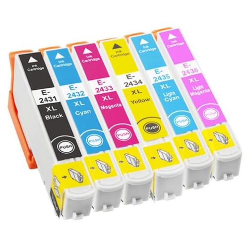 Epson Expression Photo XP-960 cartridges T2438 XL set 6 s..., Computers en Software, Printerbenodigdheden, Nieuw, Verzenden