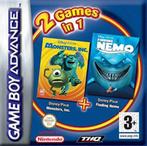 Finding Nemo + Monsters, Inc. (GameBoy Advance), Verzenden, Gebruikt