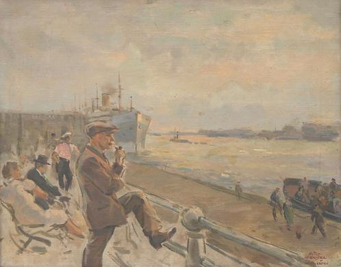 Sytze Henstra (1894-1991), Antwerpen, Antiek en Kunst, Kunst | Schilderijen | Modern