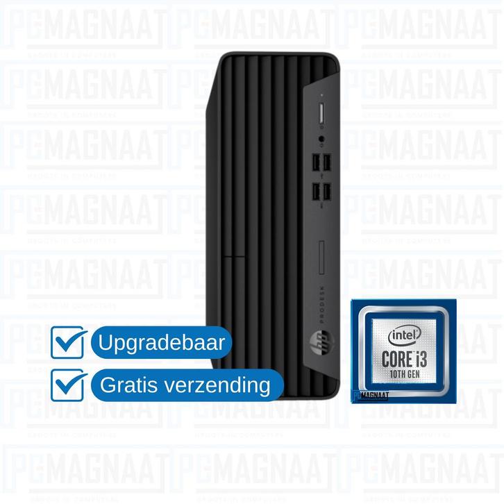HP ProDesk 400 G7 SFF i3-10100 8GB DDR4 256GB NVMe, Computers en Software, Desktop Pc's, 3 tot 4 Ghz, SSD, Gebruikt, 8 GB, Ophalen of Verzenden