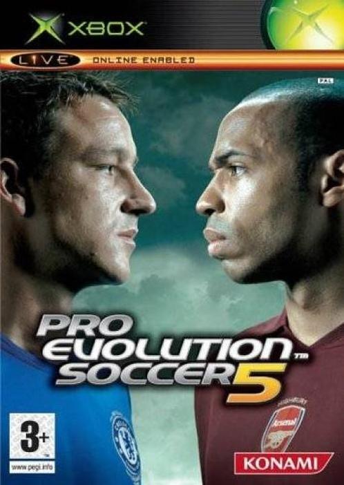 Pro Evolution Soccer 5 (Xbox), Spelcomputers en Games, Games | Xbox Original, Gebruikt, Verzenden