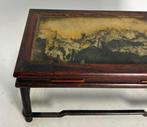 Display Tafel - Hout, Marmer - China - Eind 20e eeuw