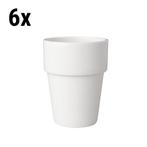 GGM Gastro | (6 stuks) BUDGETLINE - Melkbeker Mammoet - 19 |, Huis en Inrichting, Verzenden, Nieuw, Effen