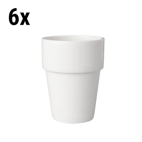GGM Gastro | (6 stuks) BUDGETLINE - Melkbeker Mammoet - 19 |, Huis en Inrichting, Keuken | Servies, Effen, Nieuw, Verzenden
