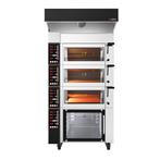 GGM Gastro | Bakkerij-/pizzaoven met stoomfunctie - Digitaal, Verzenden, Nieuw