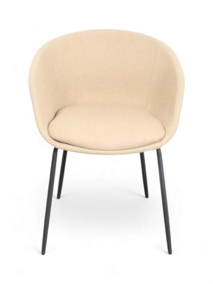 Tova kuipstoel, beige stoffering, Huis en Inrichting, Stoelen, Nieuw, Ophalen of Verzenden