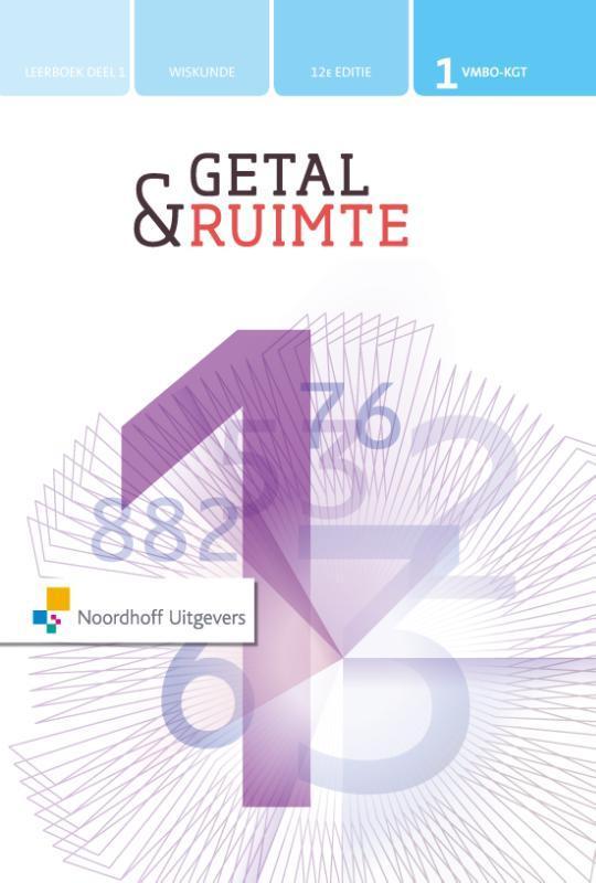 Getal amp Ruimte 12e ed vmbo kgt 1 leerboek de 9789001826420, Boeken, Studieboeken en Cursussen, Zo goed als nieuw, Verzenden