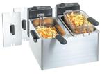 Bartscher Friteuse | MINI III | Elektrisch | 4+4L | 60°C/190, Ophalen of Verzenden, Nieuw in verpakking