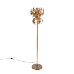 Vintage vloerlamp goud - Botanica Simplo, Huis en Inrichting, Lampen | Vloerlampen, Nieuw, Overige materialen, 150 tot 200 cm