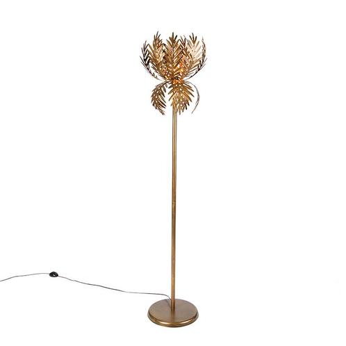 Vintage vloerlamp goud - Botanica Simplo, Huis en Inrichting, Lampen | Vloerlampen, Nieuw, Overige materialen, 150 tot 200 cm